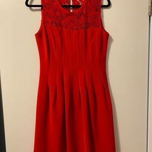 Fit & Flare Dress - lace top